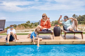 Luxury Rhodes Villa Sea View Villa Private Pool 11 BDR Kalithea